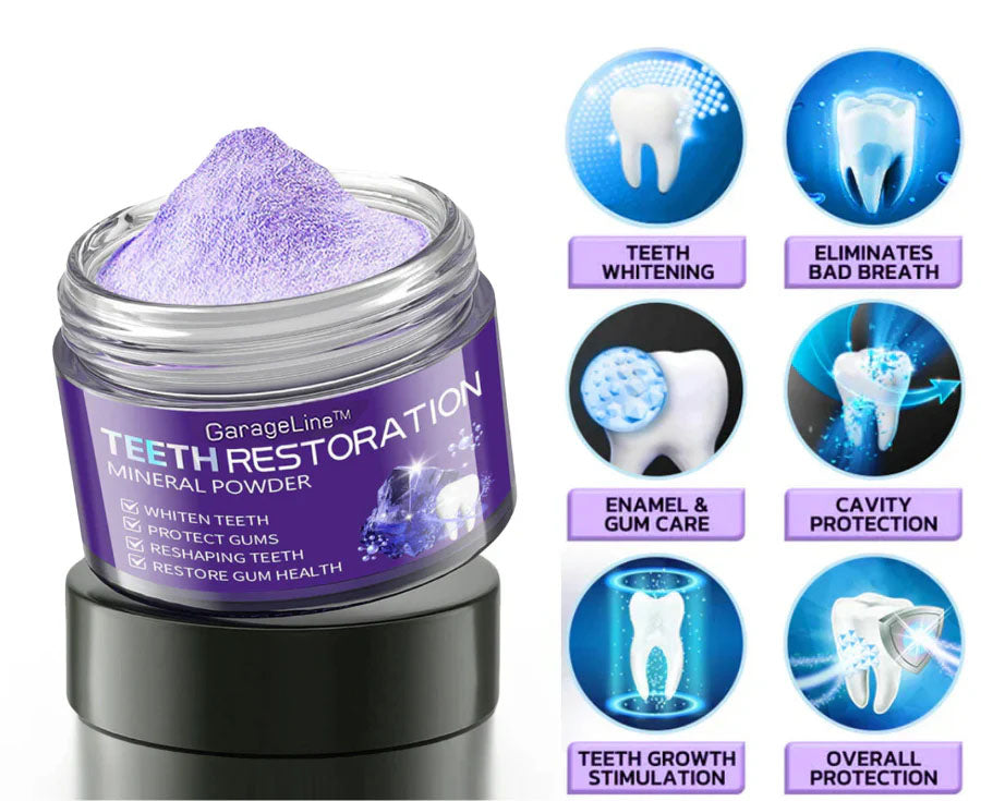 GarageLine® Teeth Restoration Mineral Powder