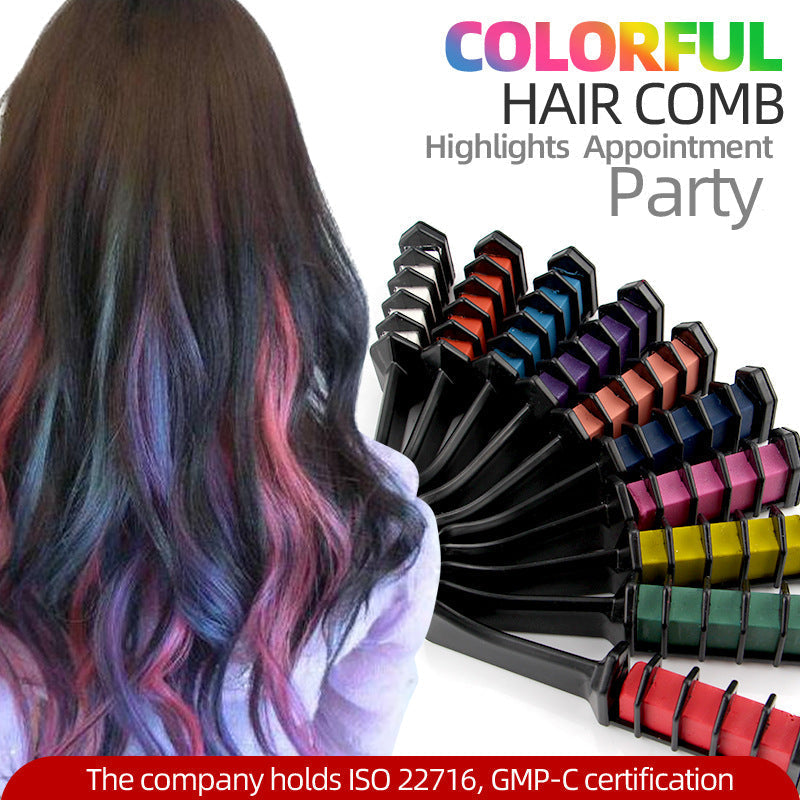 ✨Temporary Hair Dye Chalk Comb- Cruelty Free