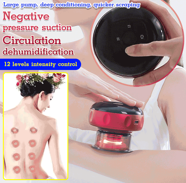 SL-Portable Vacuum Negative Pressure Scraping Cupping Massager