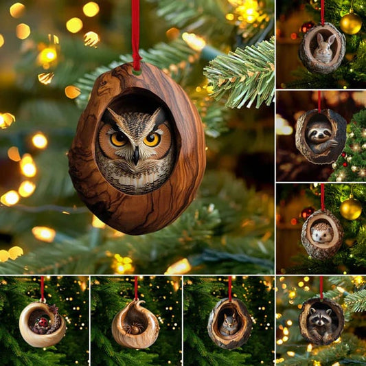 ⏰Clearance Event Sale 48% OFF-Handmade Animal Christmas Ornament