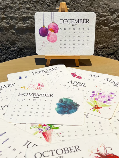 ✨🌱Eco-Friendly Plantable Love Seed Calendar 2026