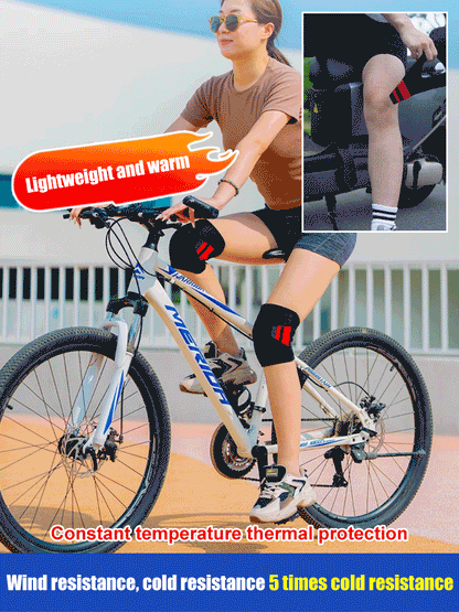 Sports compression shock-absorbing self-adhesive patellar knee brace