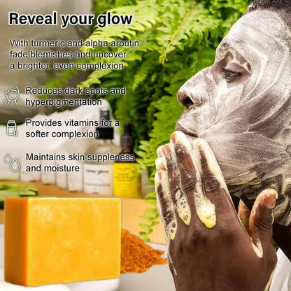 [Magic Spot Removal]Turmeric Kojic Acid De-darkening Handmade Soap