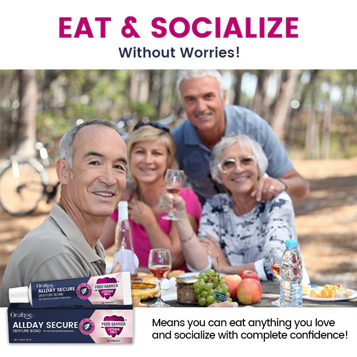 Oralhoe AllDay Secure Denture Bond