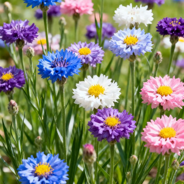 🏆100K+ SOLD! 🌱Premium Cornflower Seeds – The "Unstoppable" Wildflower That Grows Anywhere