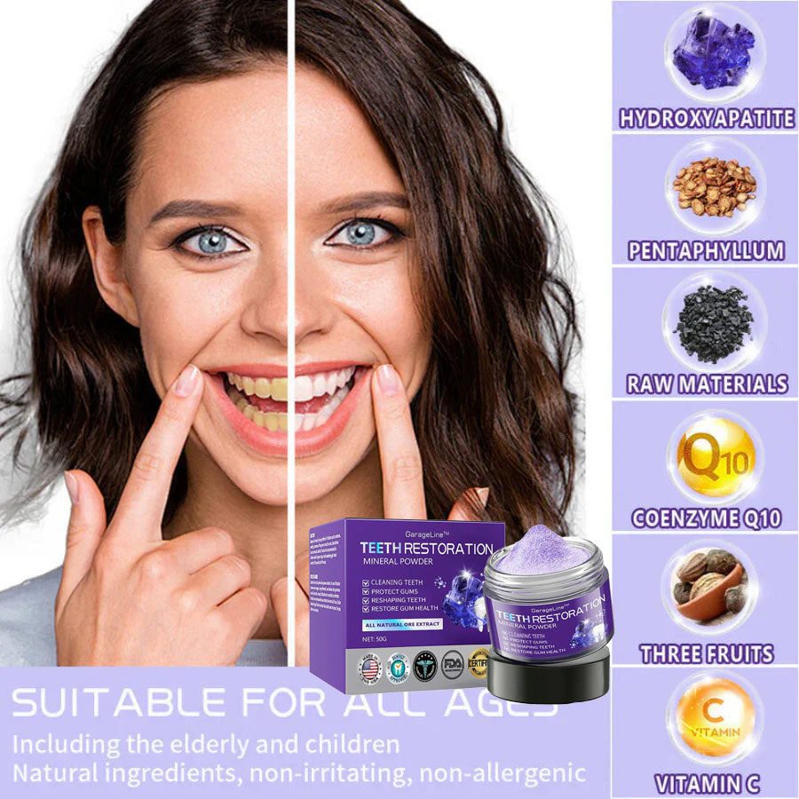 GarageLine® Teeth Restoration Mineral Powder