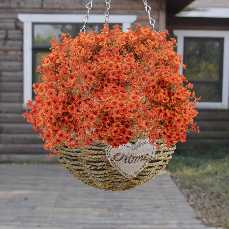 🔥🎃Halloween Discount🎃Realistic Fall Fake Flowers  UV Resistant