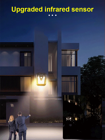 Smart sensor solar clip light