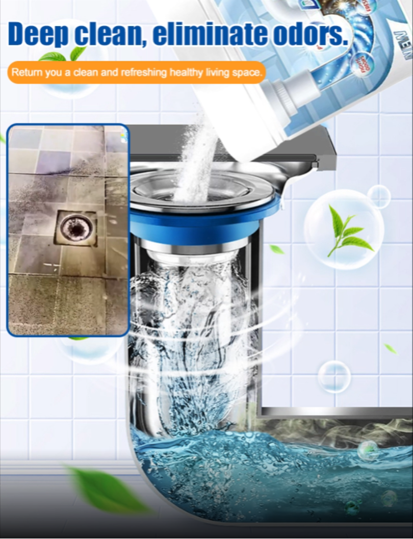 [Dissolves in one second] Strong pipe dredging agent