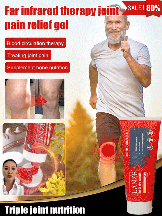 【Far infrared joint pain relief gel】Fast-acting comfort for aching joints, so you can get back to what you love!