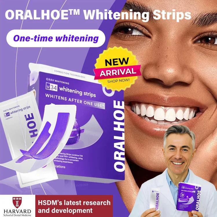 【Latest research and development】Purple instant whitening teeth stickers
