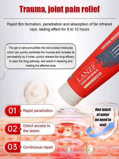【Far infrared joint pain relief gel】Fast-acting comfort for aching joints, so you can get back to what you love!