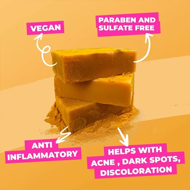 [Magic Spot Removal]Turmeric Kojic Acid De-darkening Handmade Soap