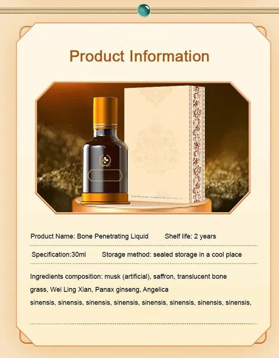 Pharmacy Bone Penetrating Liquid