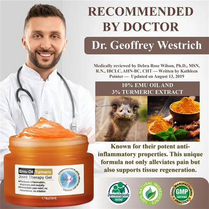 Emu Oil Turmeric Joint Care Gel