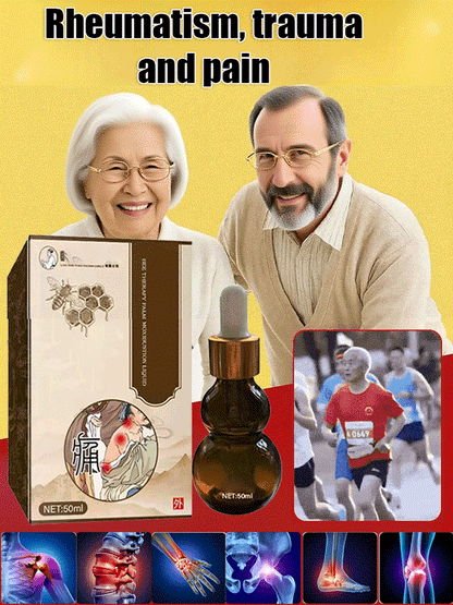 "Targeted Pain Relief" Bee Therapy Palm Moxibustion Liquid