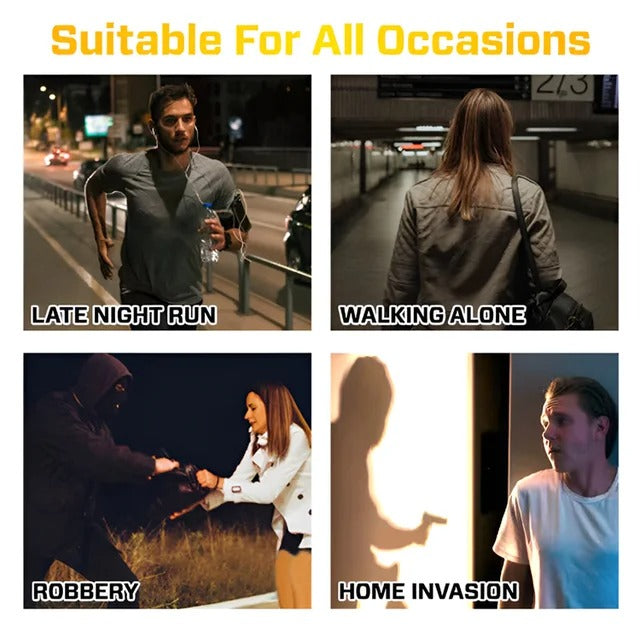 Finger key chain stun gun